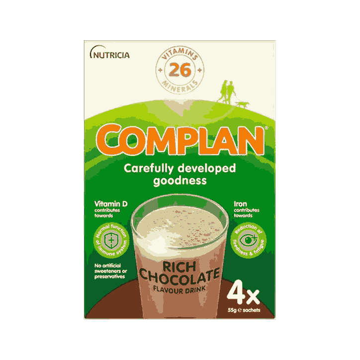 Complan Sachets Chocolate 55g