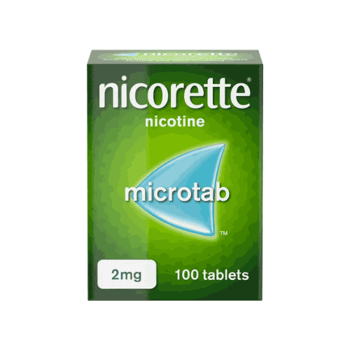 Nicorette® Microtab Nicotine Sublingual 2mg Tablets