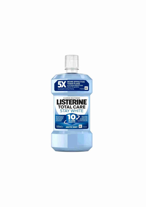 LISTERINE® Total Care 10 in 1 Stay White Mouthwash 500ml