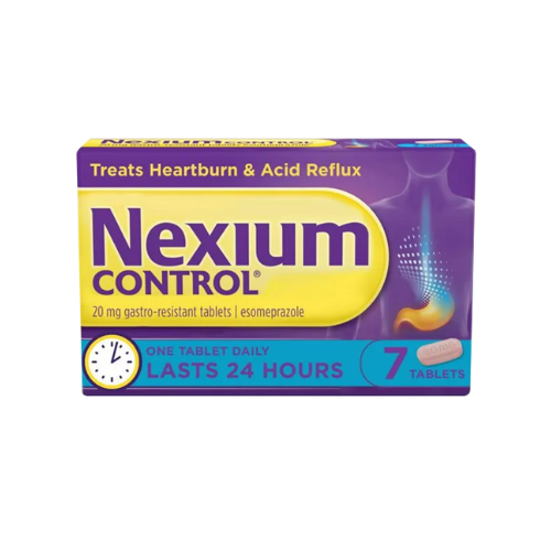 Nexium Control Gastro Resistant 20mg Tablets