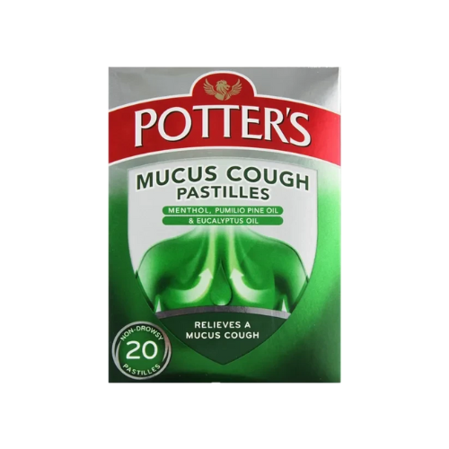 Potters Mucus Cough Pastilles