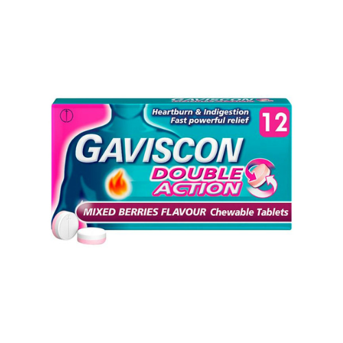 Gaviscon Double Action Mixed Berries Tablets