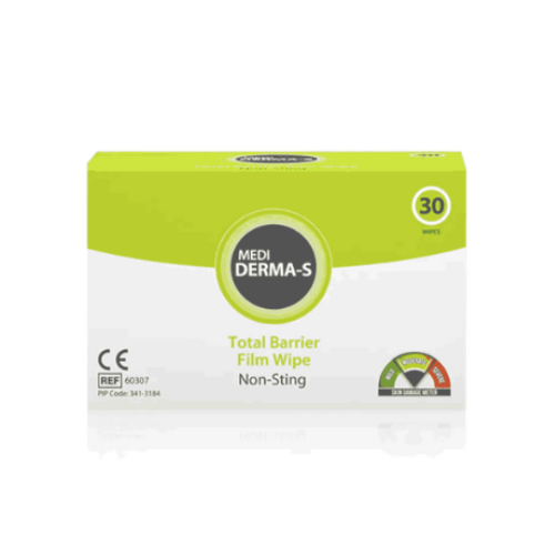 Medi Derma-S Total Barrier Film Wipes