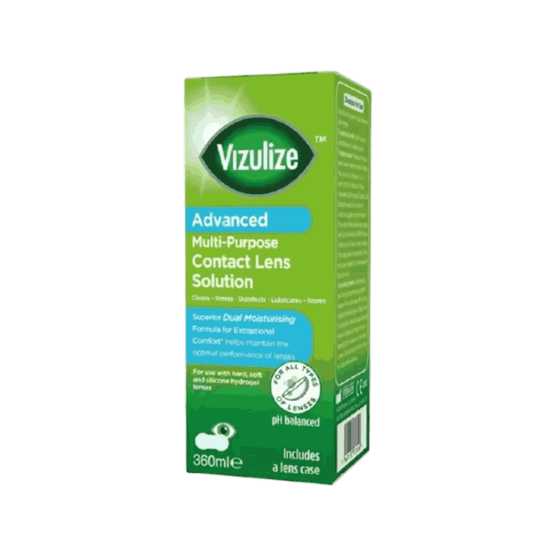 Vizulize Advanced Multi-Purpose Contact Lens Solution 360ml