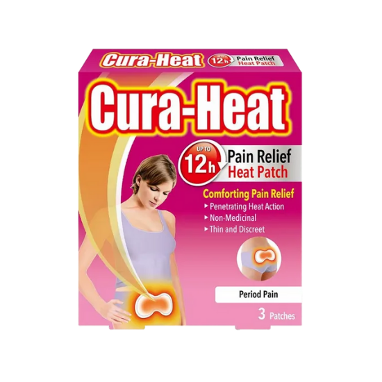 Cura-Heat Period Pain Relief Patches