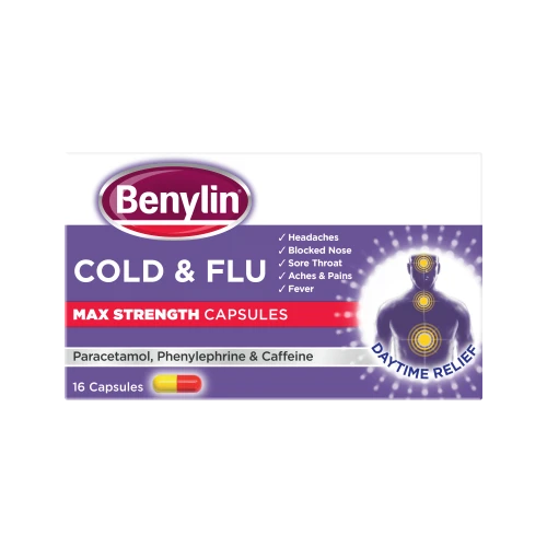 BENYLIN® Cold & Flu Max Strength Capsules