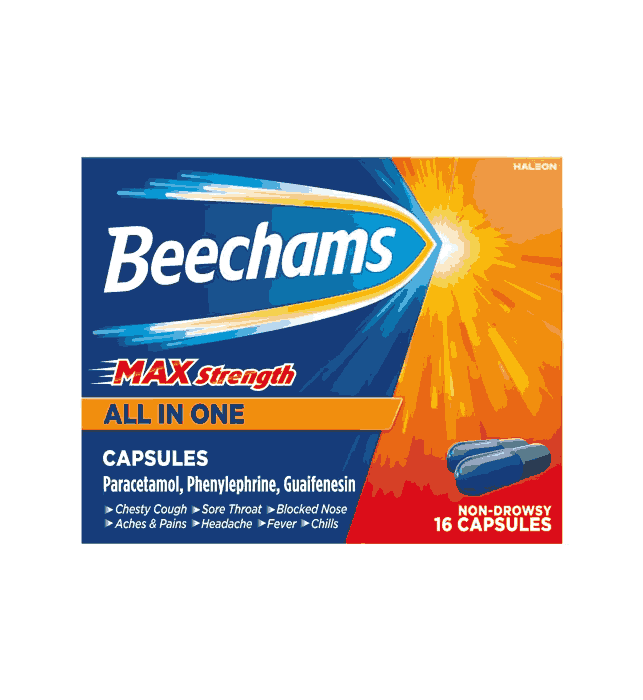 Beechams Max Strength All in One Capsules