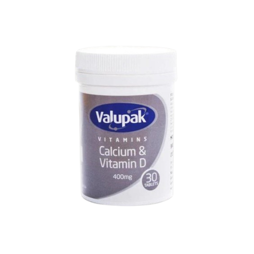 Valupak Calcium & Vitamin D 400mg