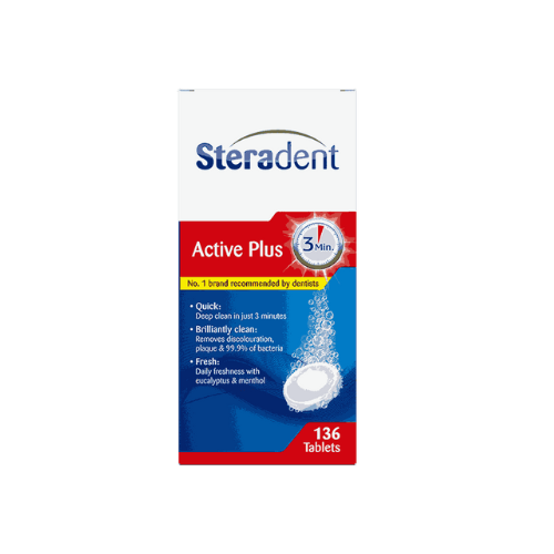 Steradent Active Plus Mega Value Pack
