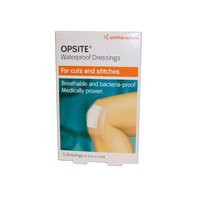 Opsite Waterproof Dressing Pads 6.5cm x 5cm