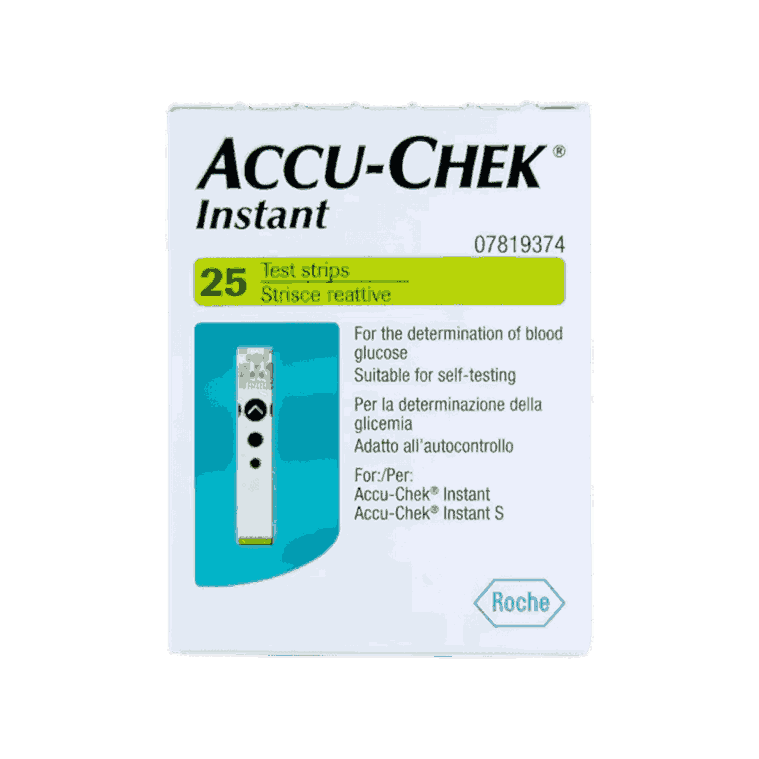 Accu-Chek Instant Blood Glucose Test Strips
