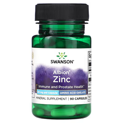 Swanson Albion Chelated Zinc 30mg
