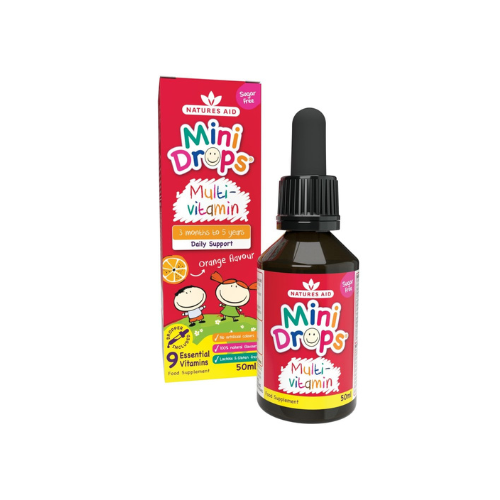 Natures Aid Mini Drops Multivitamin