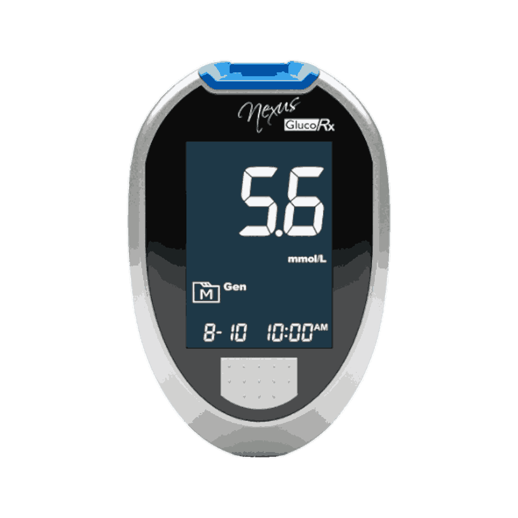 GlucoRx Nexus Blood Glucose Meter