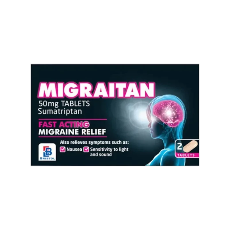 Migraitan 50mg Tablets