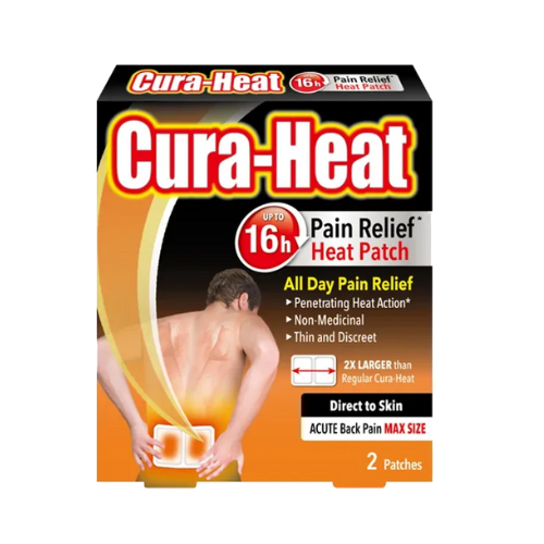 Cura-Heat Direct to Skin Back Pain Max Size