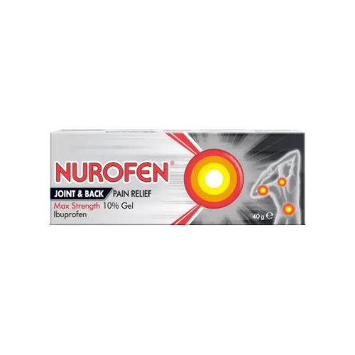 Nurofen Joint & Back Pain Relief Max Strength 10% Gel