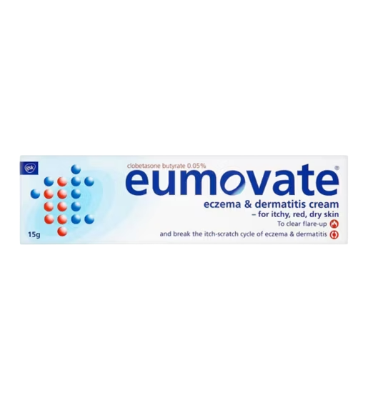 Eumovate Eczema & Dermatitis Cream 0.05% 15g