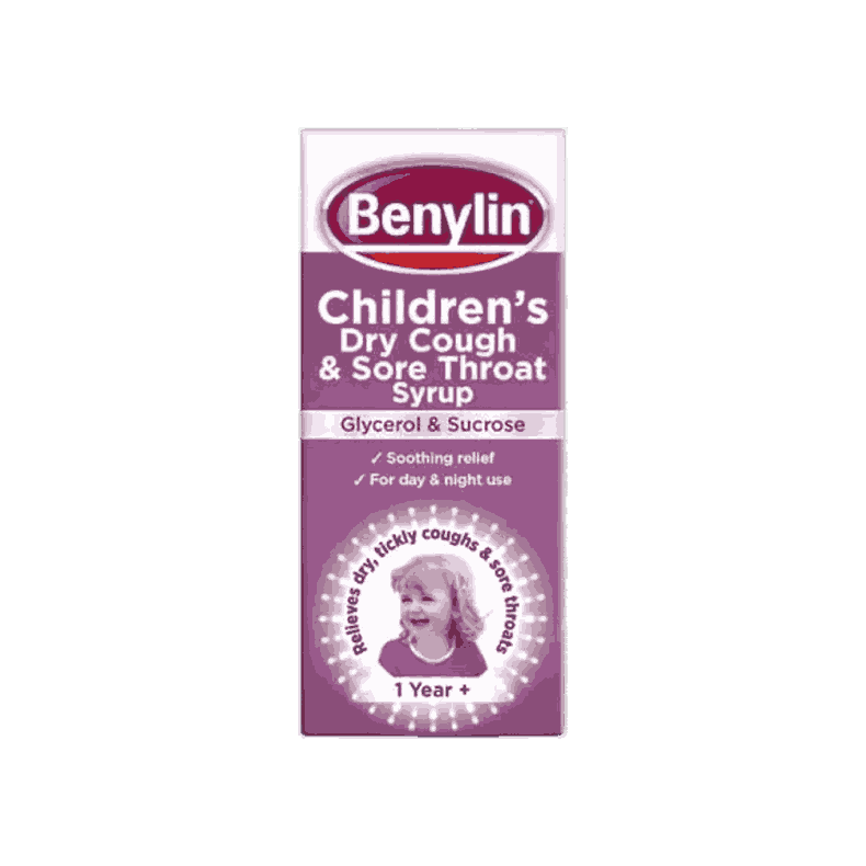 BENYLIN® Children’s Dry Cough & Sore Throat Syrup 125ml