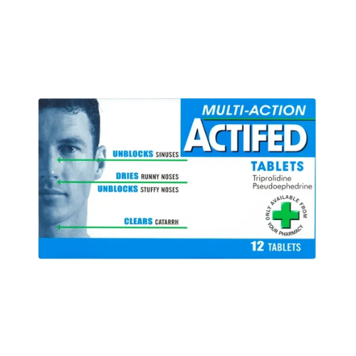 Actifed Multi Action Tablets