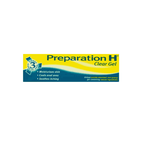 Preparation H Clear Gel 25g
