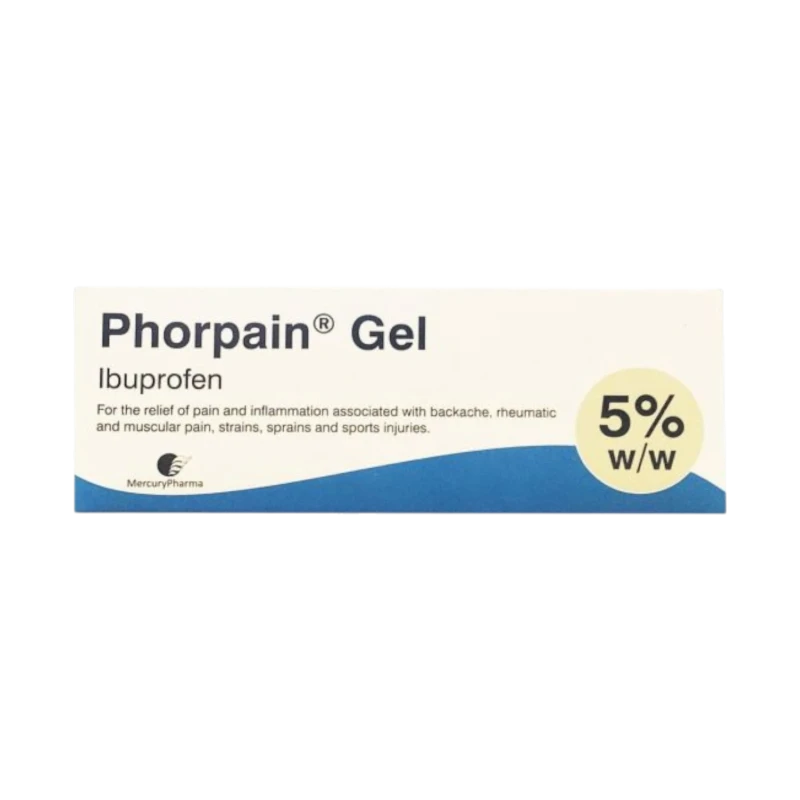 Phorpain Ibuprofen 5% Gel