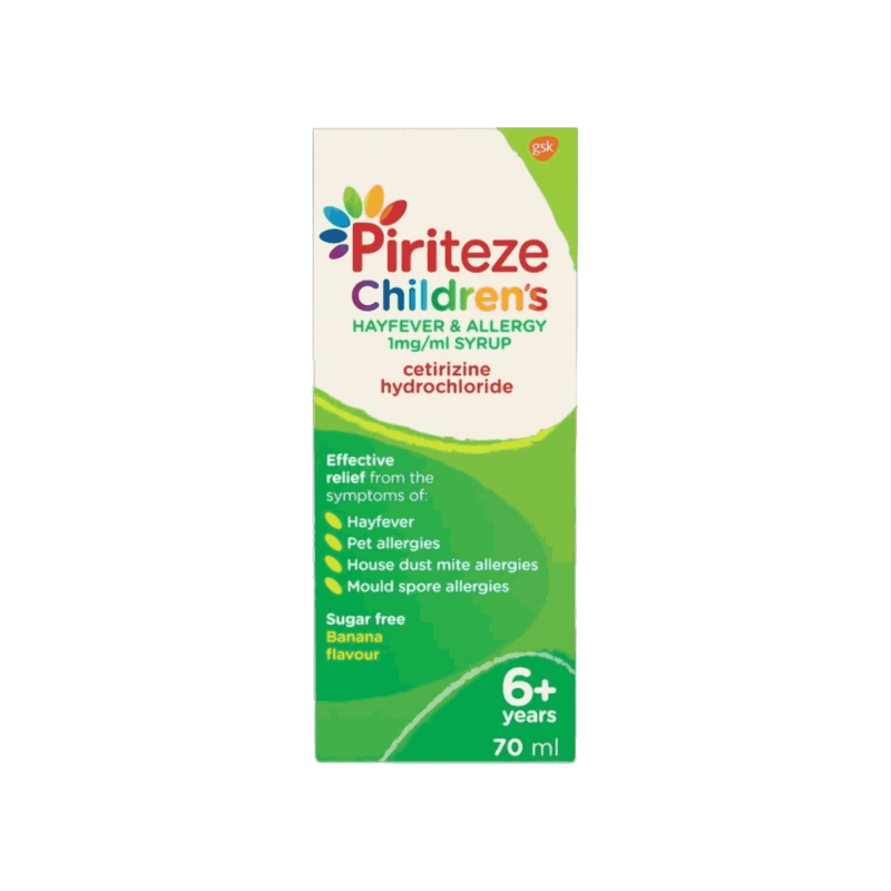 Piriteze Allergy Syrup 70ml