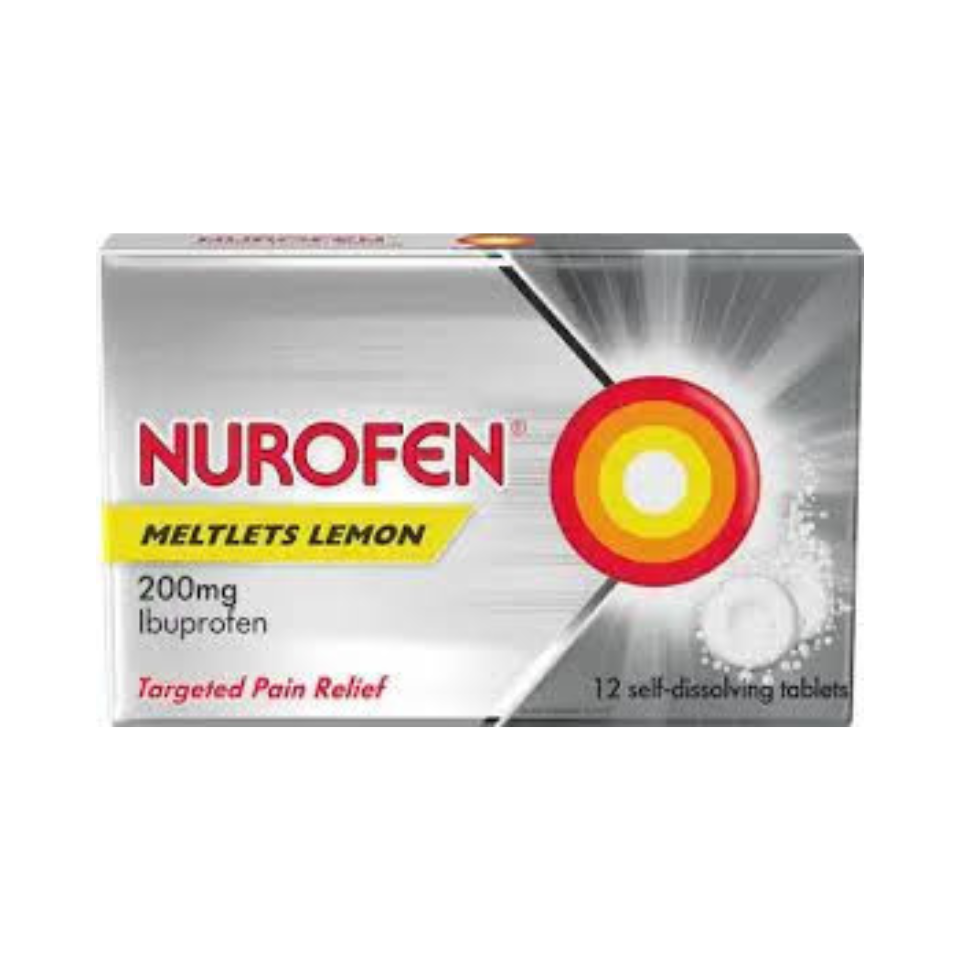 Nurofen Meltlets Lemon 200mg