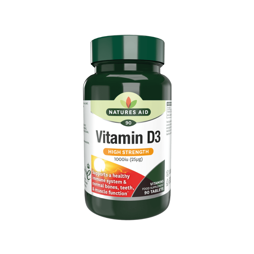 Natures Aid Vitamin D3 1000iu