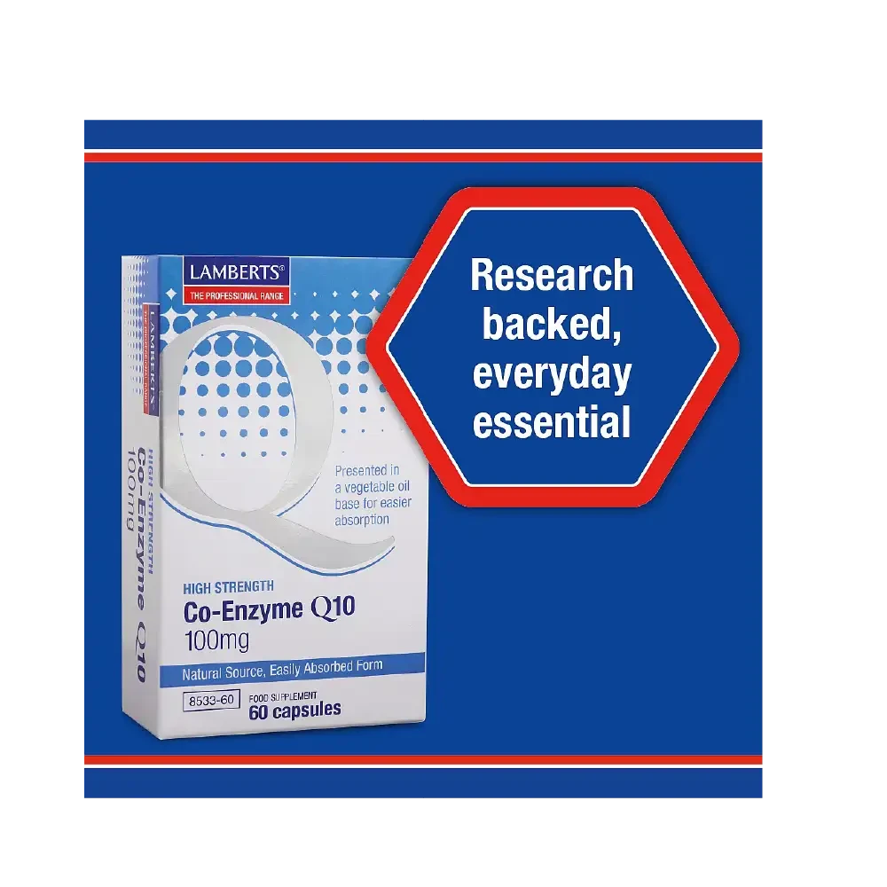 Lamberts Co-Enzyme Q10 100mg