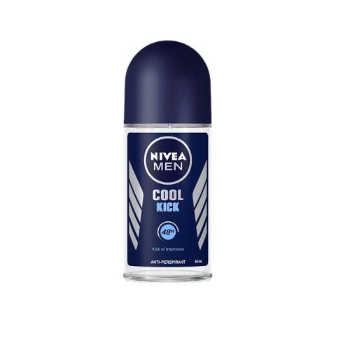 NIVEA MEN Cool Kick Anti-Perspirant Deodorant Roll On 50ml