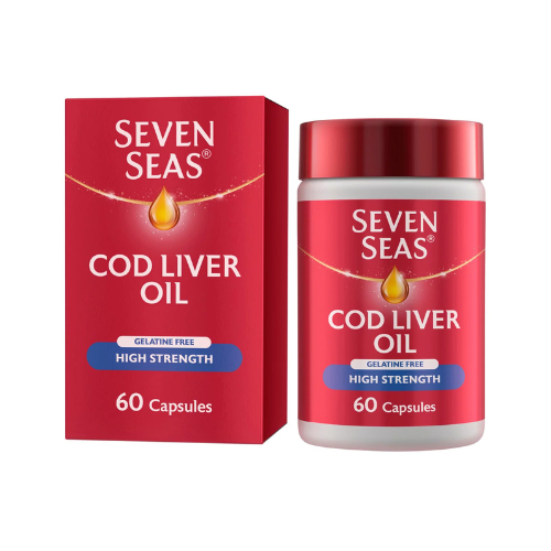 Seven Seas Cod Liver Oil High Strength Gelatine Free