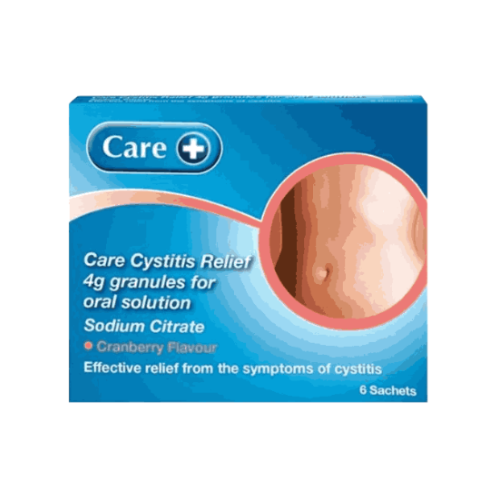 Care Cystitis Relief 4g Sachets