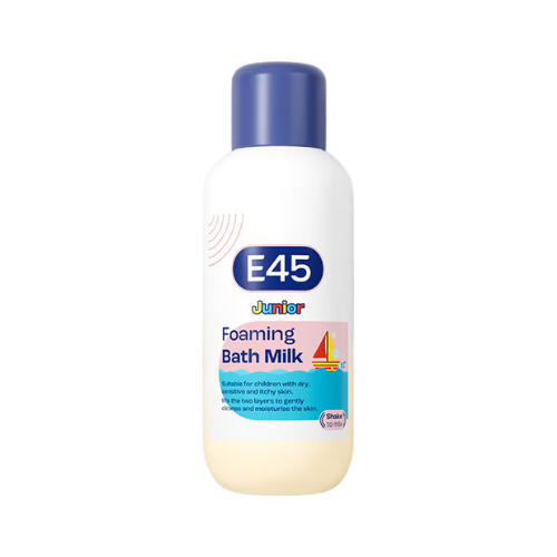E45 Junior Foaming Bath Milk 500ml