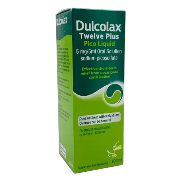 Dulcolax® Twelve Plus Pico Liquid 5mg / 5ml oral solution 300ml