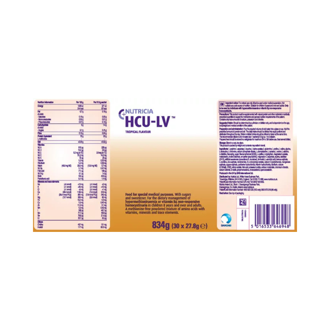 HCU-LV Tropical 27.8g Sachet