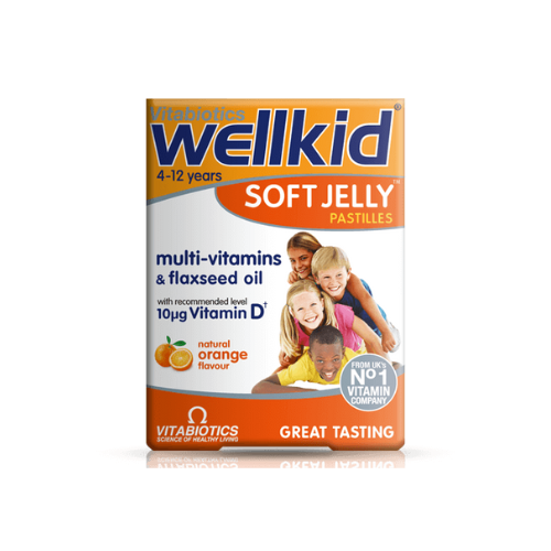 Vitabiotics Wellkid Soft Jelly Pastilles Orange