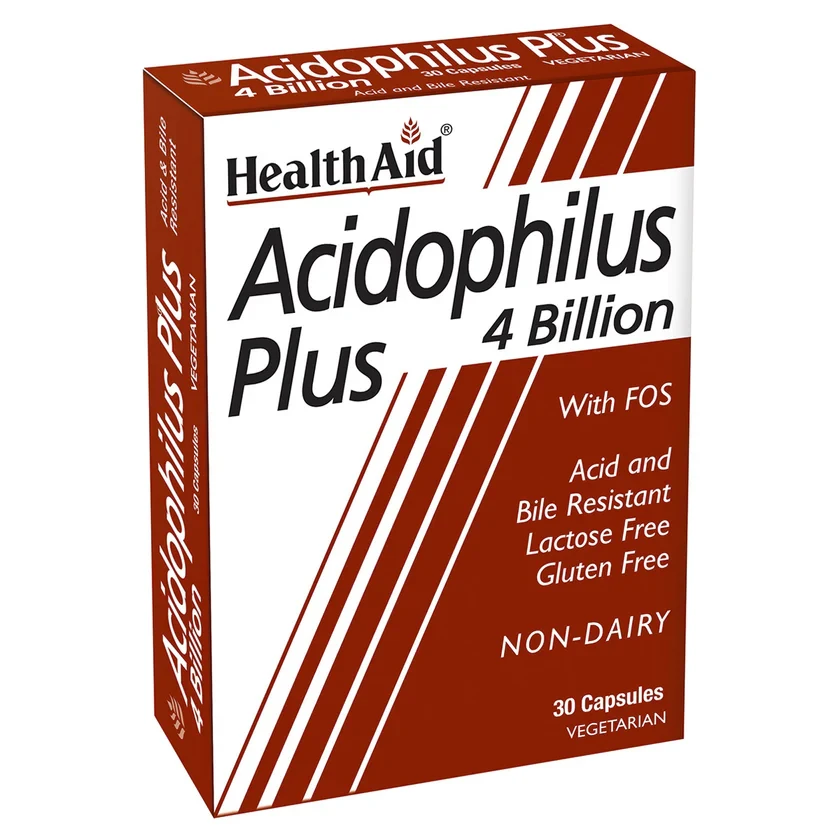 HealthAid Acidophilus Plus 4 Billion Vegicaps