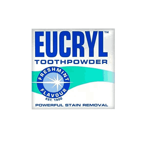 Eucryl Toothpowder Smokers Freshmint Flavour 50g