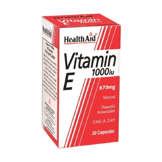 HealthAid Vitamin E 1000iu Tablets