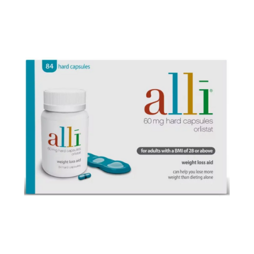 Alli Weight Loss Orlistat Capsules 60mg