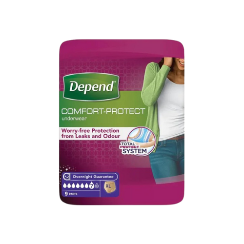 Depend Comfort Protect Underwear for Women Level 7