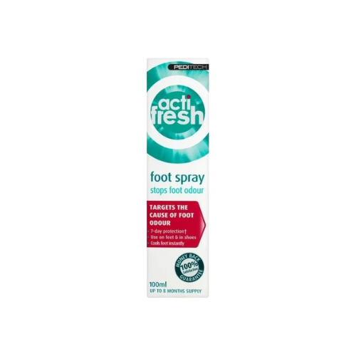Peditech Actifresh Foot Odour Treatment 100ml