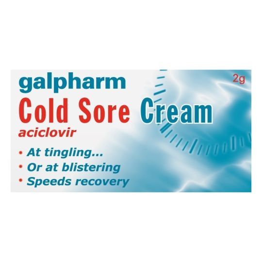 Galpharm Cold Sore Cream 2g