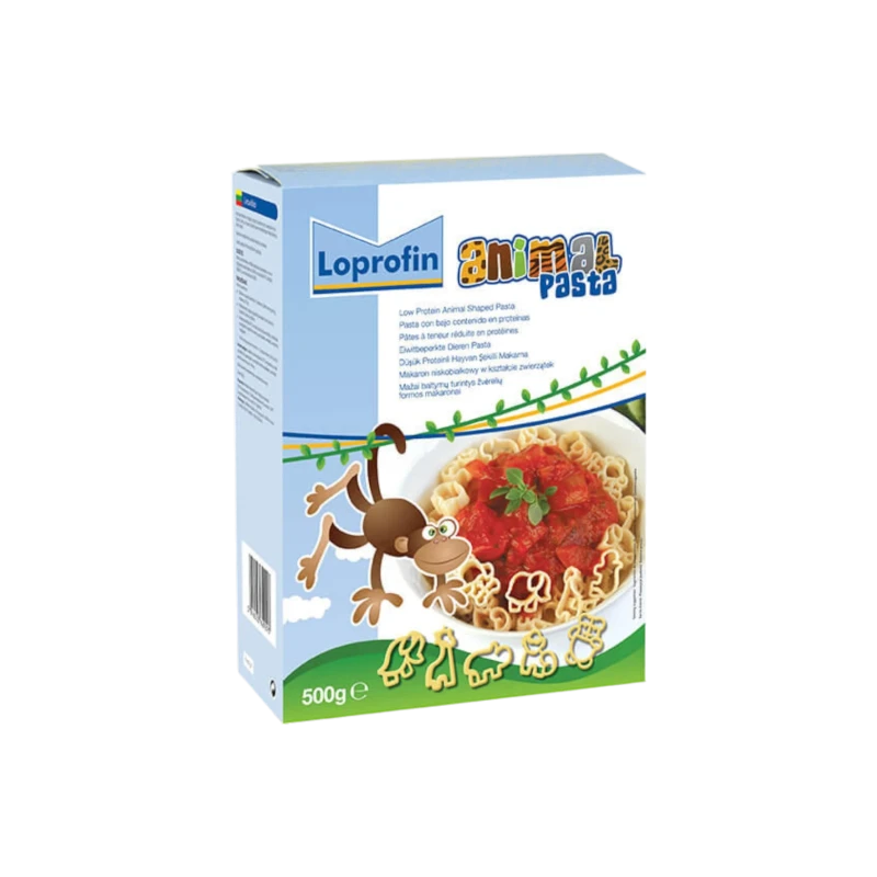 Loprofin Low Protein Pasta Animal Shapes 500g Box