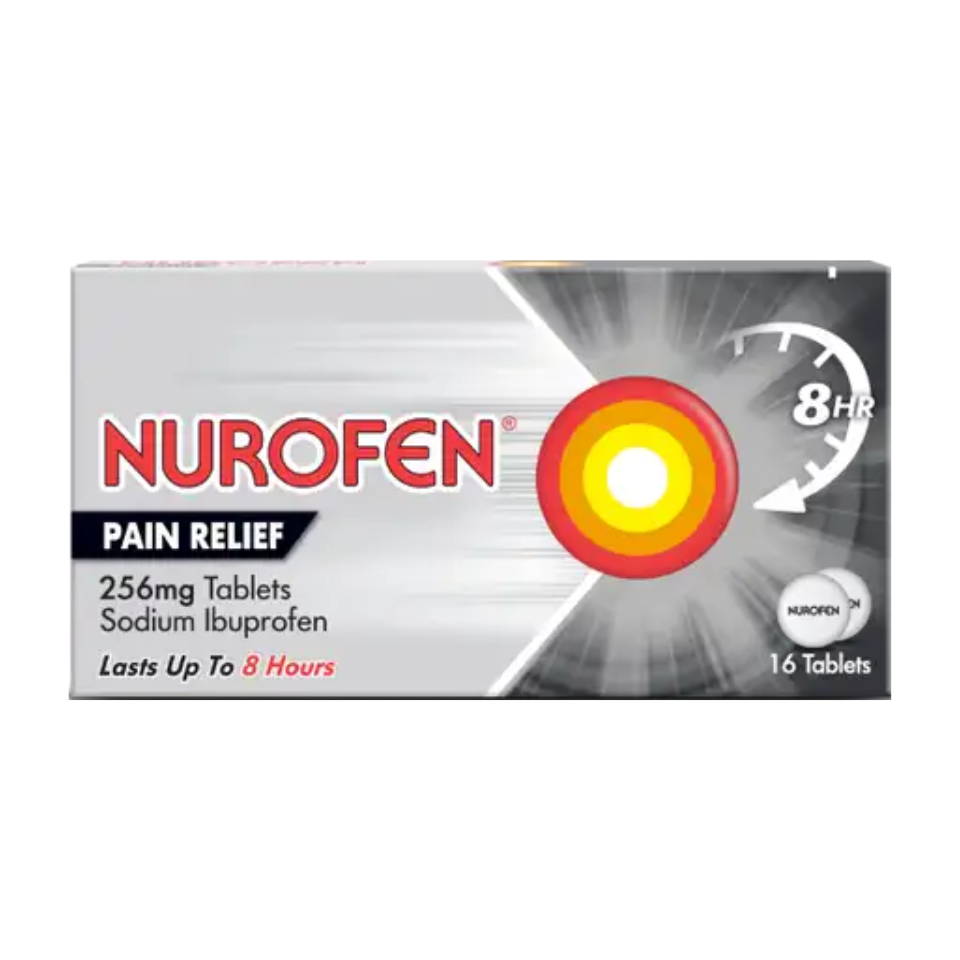Nurofen Pain Relief 256mg Tablets