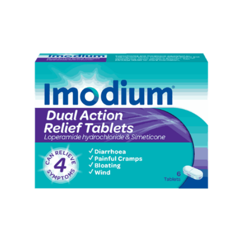 IMODIUM® Dual Action Tablets