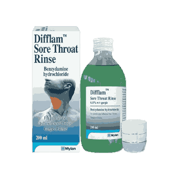 Difflam® Sore Throat Rinse 200ml