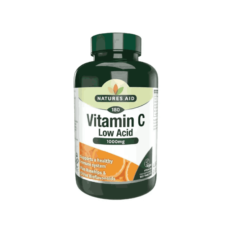 Natures Aid Vitamin C 1000mg Low Acid
