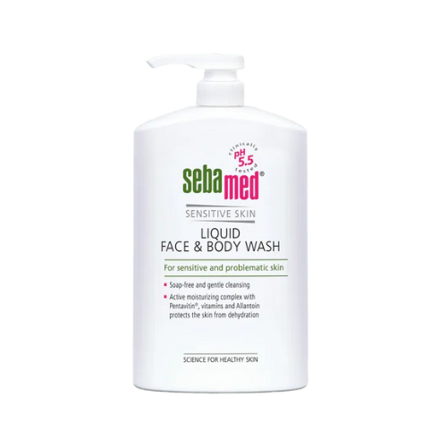Sebamed Liquid Face & Body Wash 1Ltr
